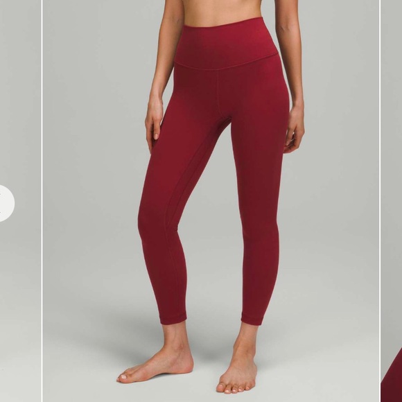 lululemon athletica Pants - Lululemon Align 25” Mulled Wine